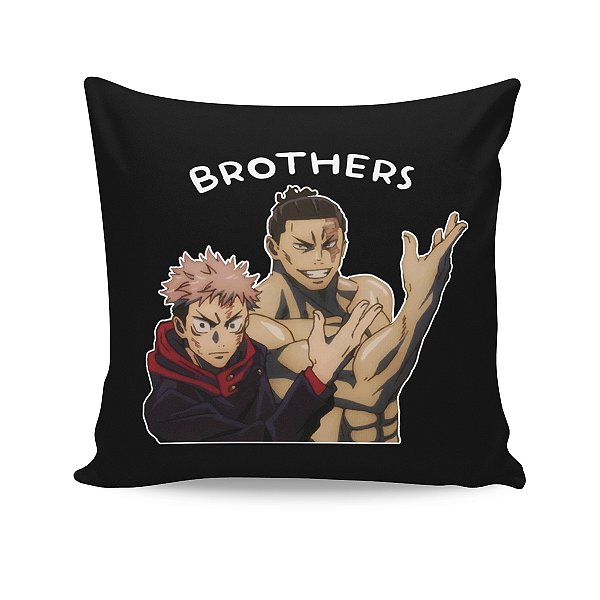 Almofada Jujutsu Kaisen Brothes itadori Yuji e Aoi Todo