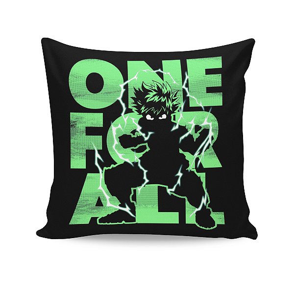 Almofada My Hero Academia Modoriya Deku One For All Verde