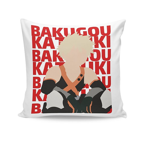 Almofada My Hero Academia Bakugou Cartoon