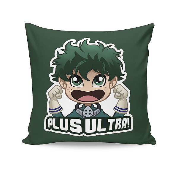 Almofada My Hero Academia Deku Midoriya Chibi Plus Ultra