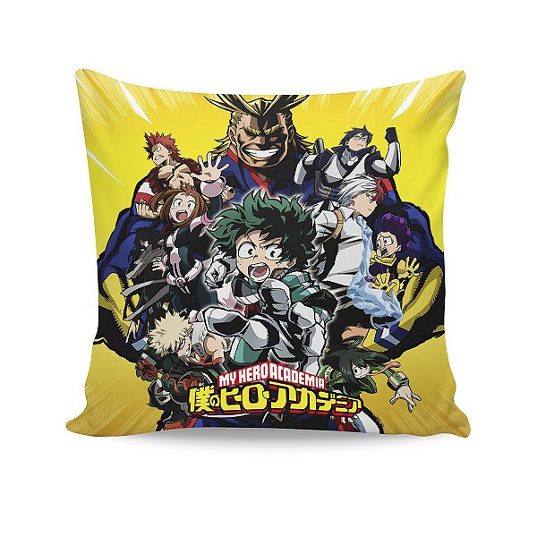 Almofada My Hero Academia UA Personagens Principais