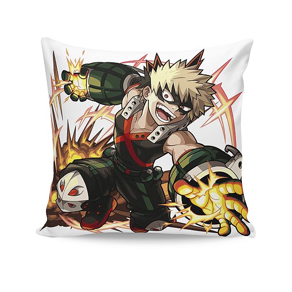 Almofada My Hero Academia Katsuki Bakugo Explosão