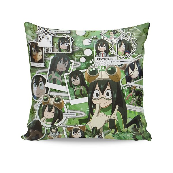Almofada My Hero Academia Tsuyu Asui Boku no Hero