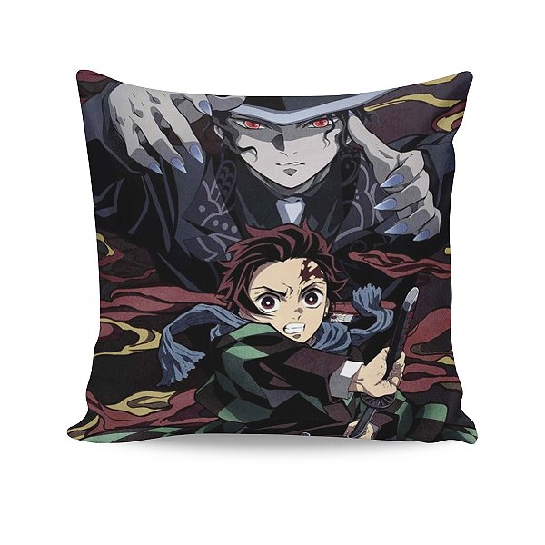 Almofada Demon Slayer Tanjiro e Muzan