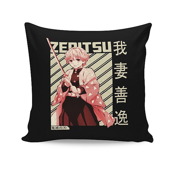 Almofada Demon Slayer Zenitsu Kimetsu no Yaiba M2