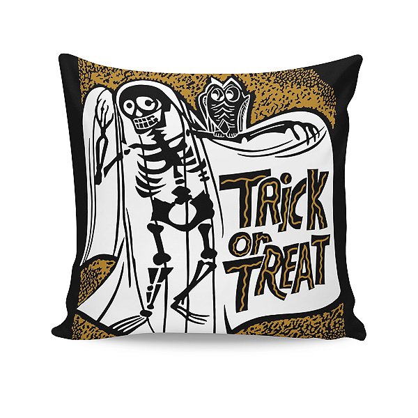 Almofada Halloween Trick or Treat Mod 2