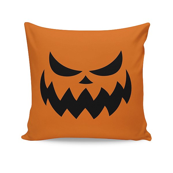 Almofada Halloween Monstro Assustador Abóbora Mod 1