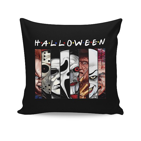 Almofada Halloween Personagens Clássicos Slices