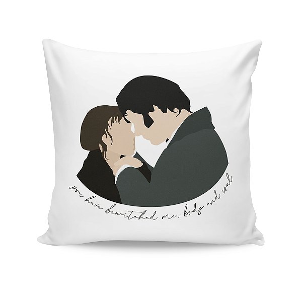 Almofada Orgulho e Preconceito Pride Prejudice Jane Austen M02