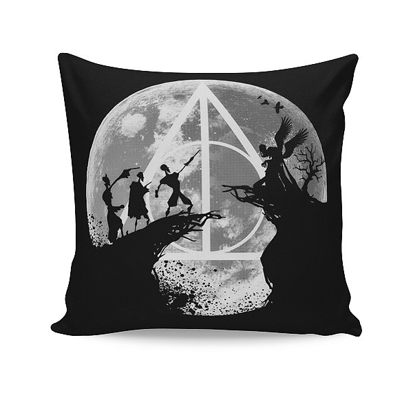 Almofada Harry Potter Relíquias Desafiando a Morte