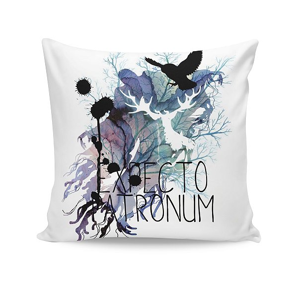 Almofada Harry Potter Expecto Patronum Feitiço