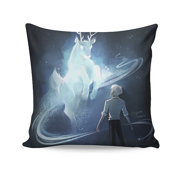 Almofada Harry Potter Expecto Patronum Fan Art