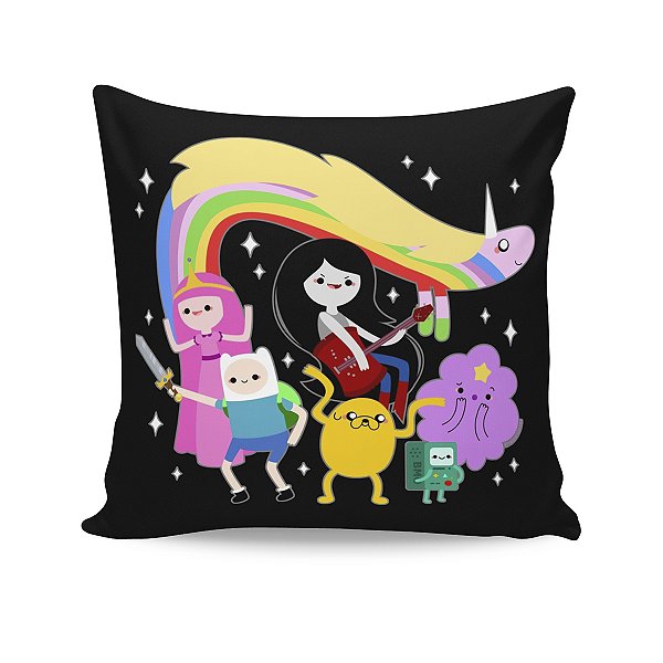 Almofada Adventure Time Personagens Hora de Aventura