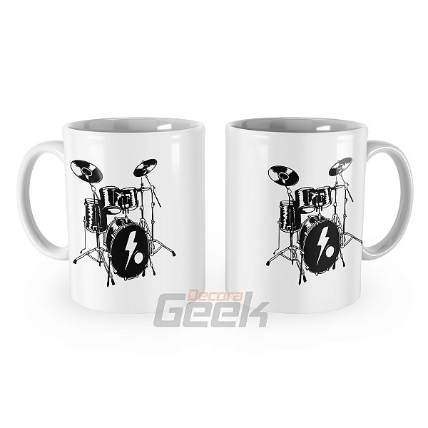 Caneca Bateria Baterista Instrumento Musical