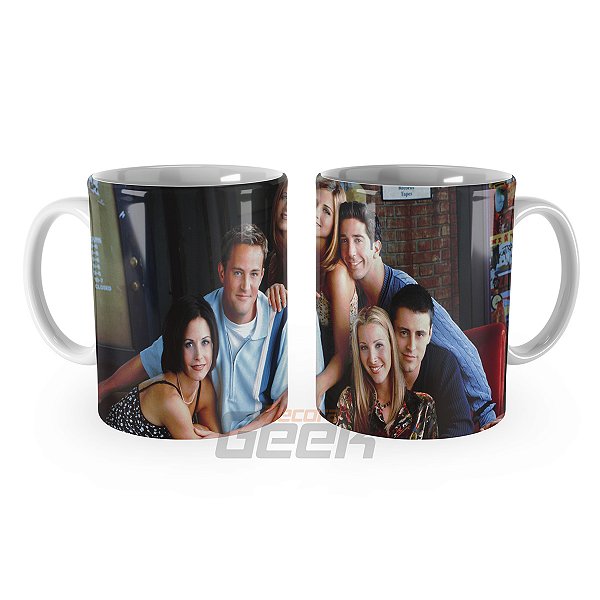 Caneca Friends Personagens