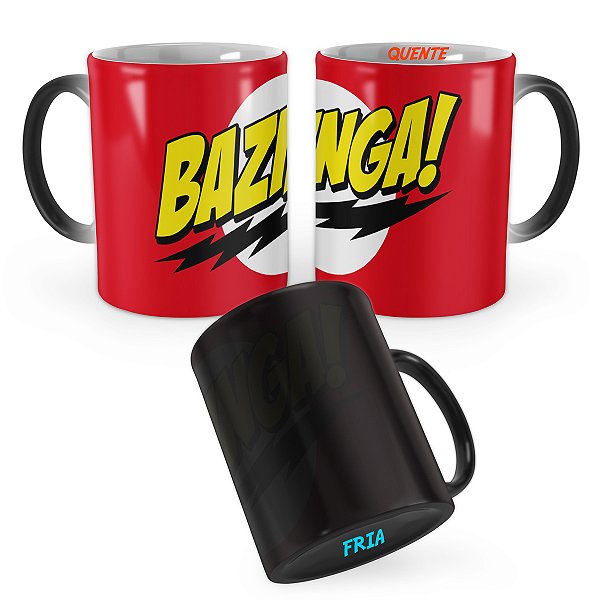 Caneca Mágica Bazinga The Big Bang Theory