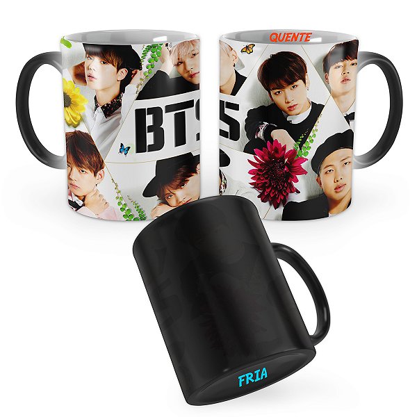 Caneca Mágica BTS Kpop BT21