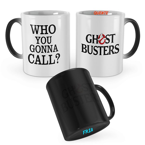Caneca Mágica Caça Fantasmas Ghostbusters
