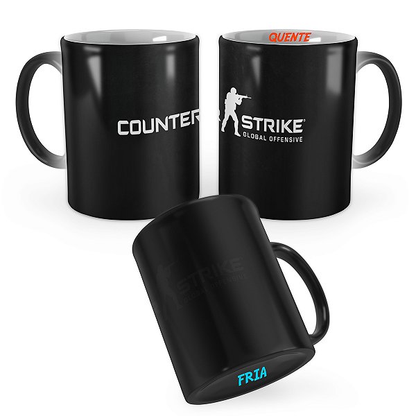 Caneca Mágica Counter Strike 2 CS GO 1.6