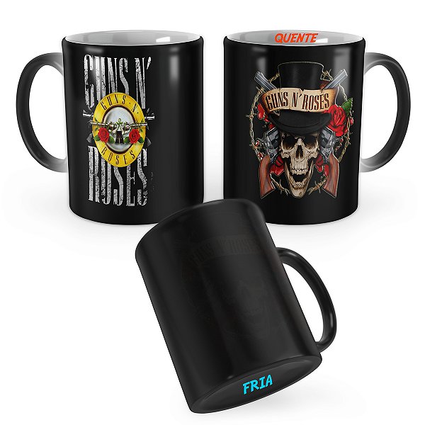 Caneca Mágica Guns n Roses