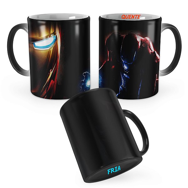 Caneca Mágica Homem de Ferro