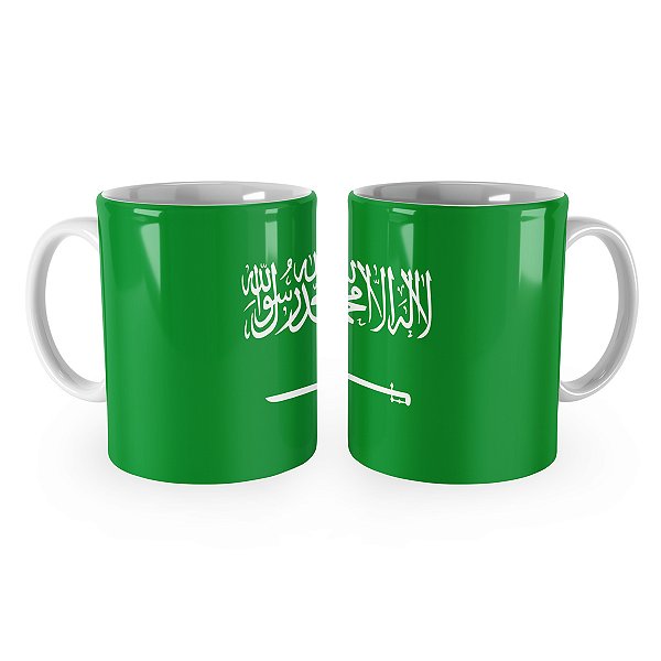 Caneca Bandeira da Arábia Saudita País