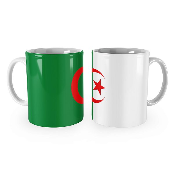 Caneca Bandeira da Argélia País