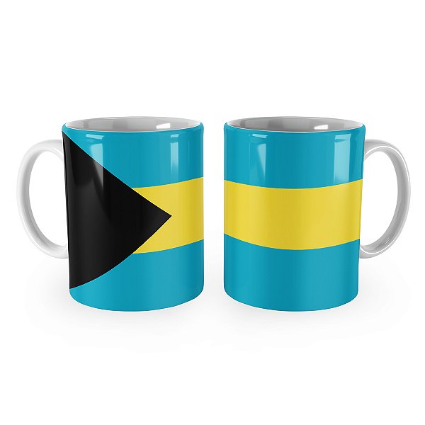 Caneca Bandeira das Bahamas País