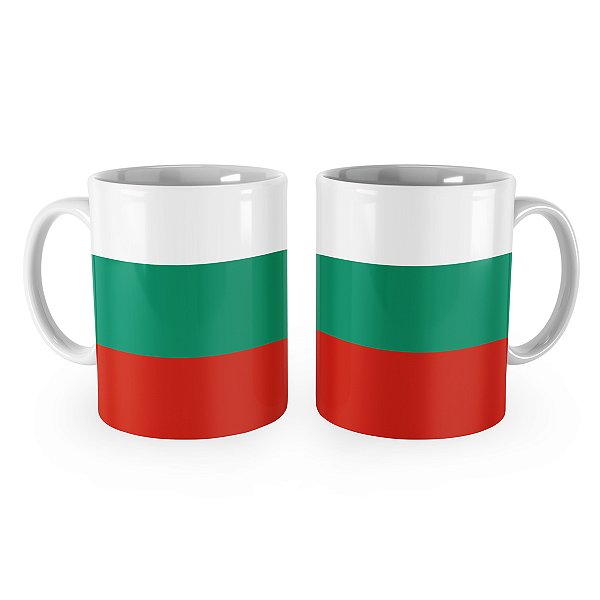 Caneca Bandeira da Bulgária País