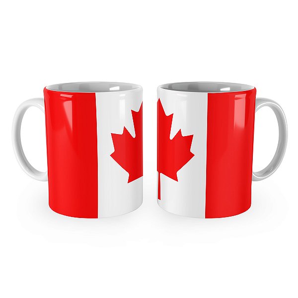 Caneca Bandeira do Canadá País