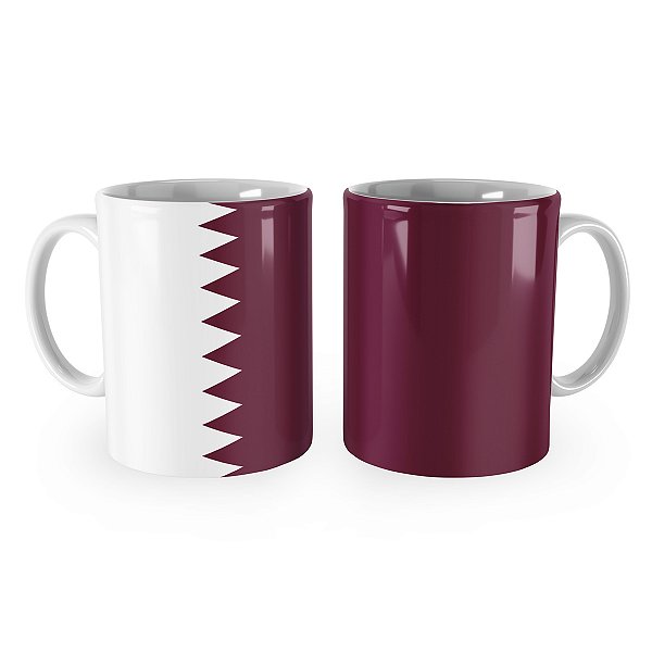 Caneca Bandeira do Catar País
