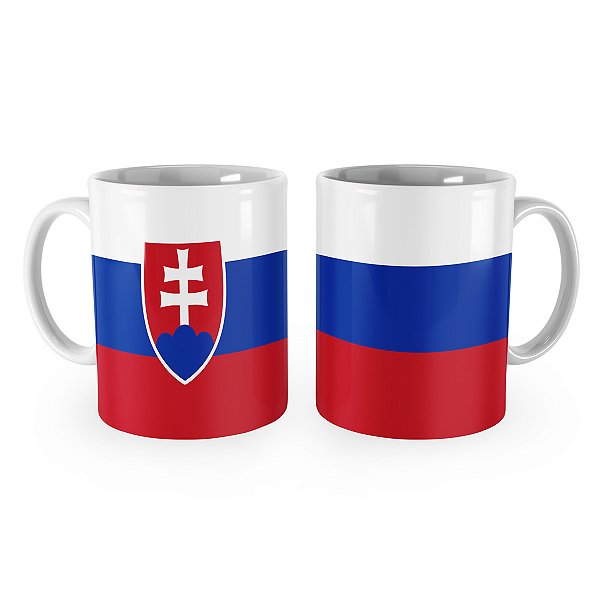 Caneca Bandeira da Eslováquia País