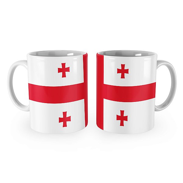 Caneca Bandeira da Geórgia País