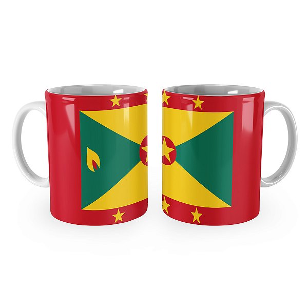 Caneca Bandeira de Granada País