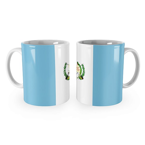 Caneca Bandeira da Guatemala País
