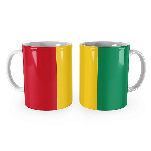 Caneca Bandeira da Guiné País