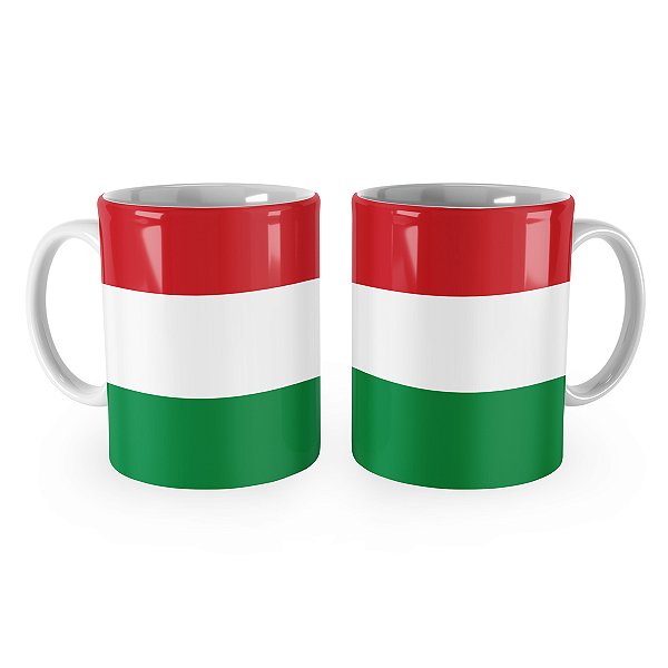 Caneca Bandeira da Hungria País