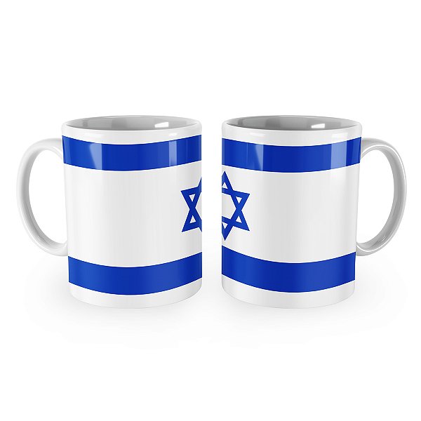 Caneca Bandeira de Israel País