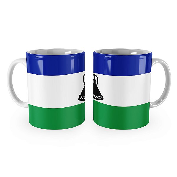 Caneca Bandeira do Lesoto País
