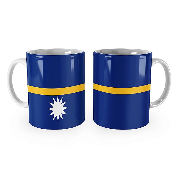 Caneca Bandeira de Nauru País
