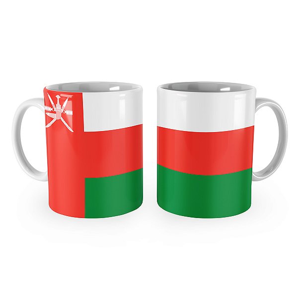 Caneca Bandeira de Omã País