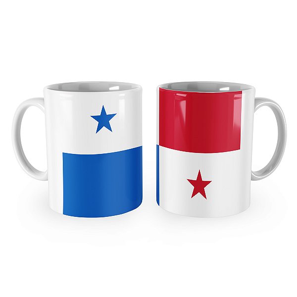 Caneca Bandeira do Panamá País