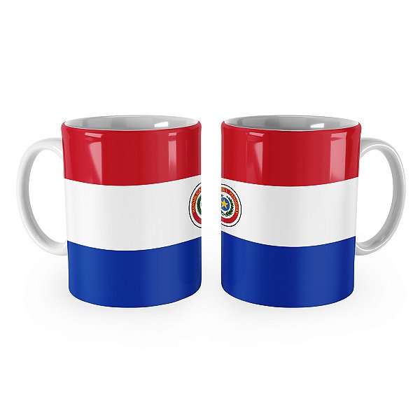 Caneca Bandeira do Paraguai País