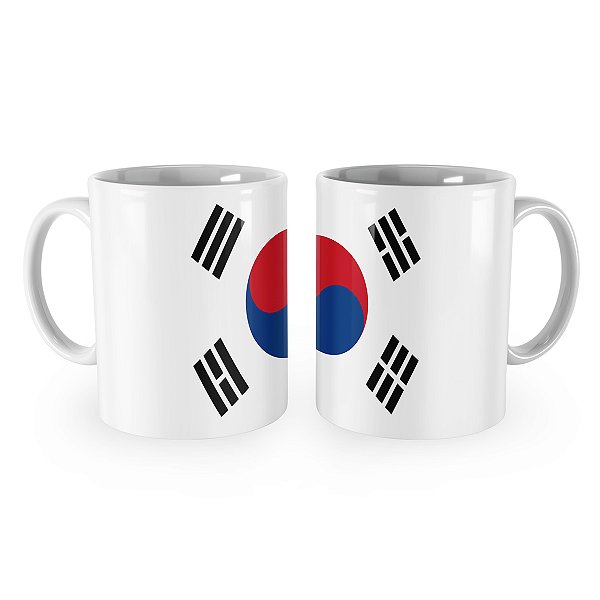 Caneca Bandeira da Coreia do Sul País