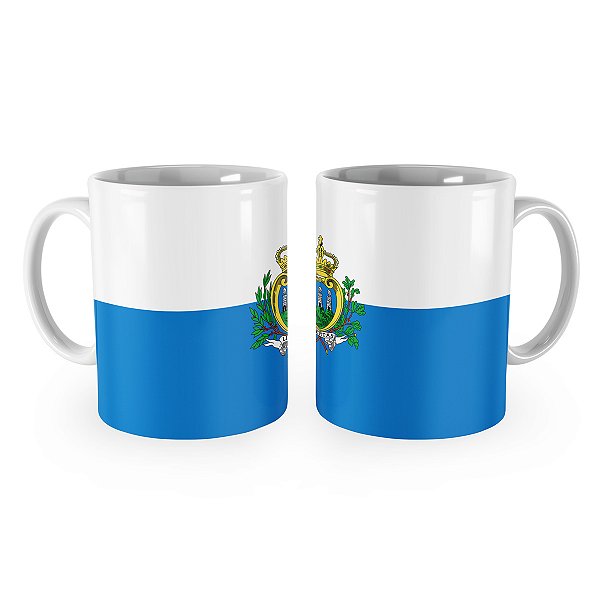 Caneca Bandeira de San Marino País