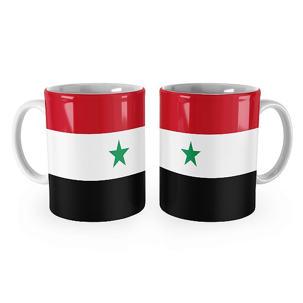 Caneca Bandeira da Síria País