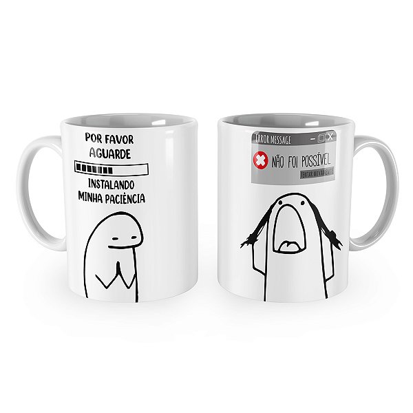 Caneca Flork Instalando Paciência