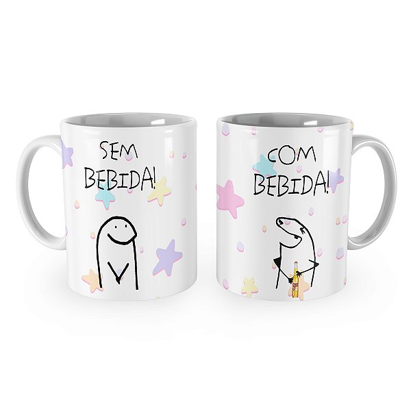Caneca Flork Com Bebiba Sem Bebida