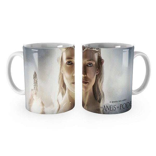 Caneca Os Anéis do Poder Série Galadriel