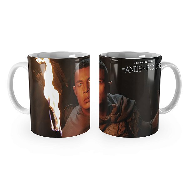 Caneca Os Anéis do Poder Elfo Senhor dos Anéis